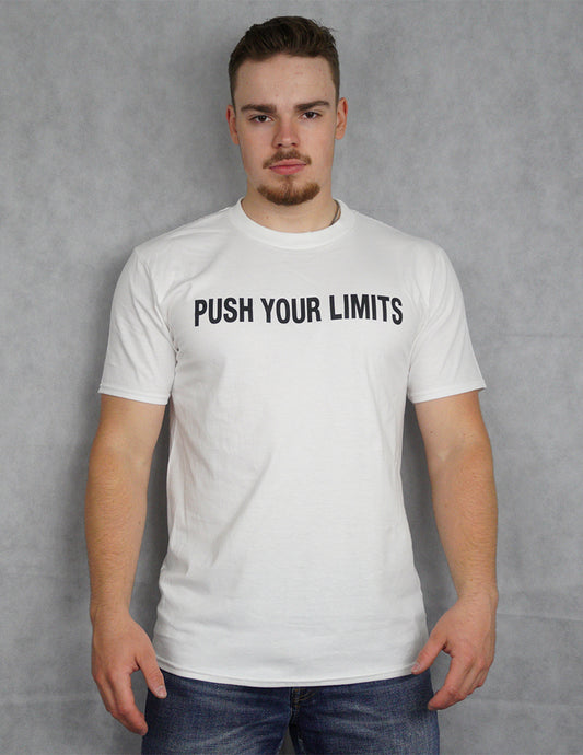 PUSH YOUR LIMITS T-Shirt WHITE